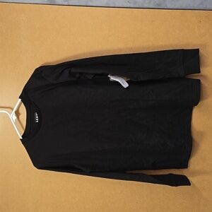 Ardene Man Size XS Black Crew Neck Longsleeve Top